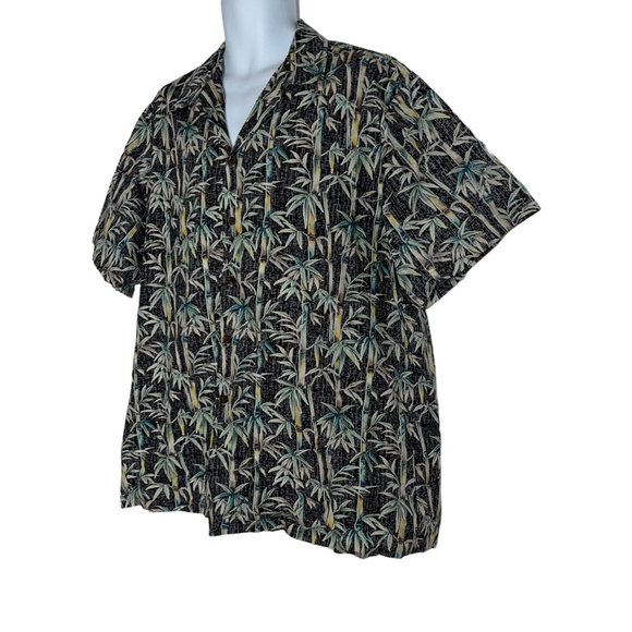 RJC Hawaiian Shirt Mens 2XL Bamboo Aloha Tribal Hawaiian Vacation Beach Colorful - Picture 5 of 10